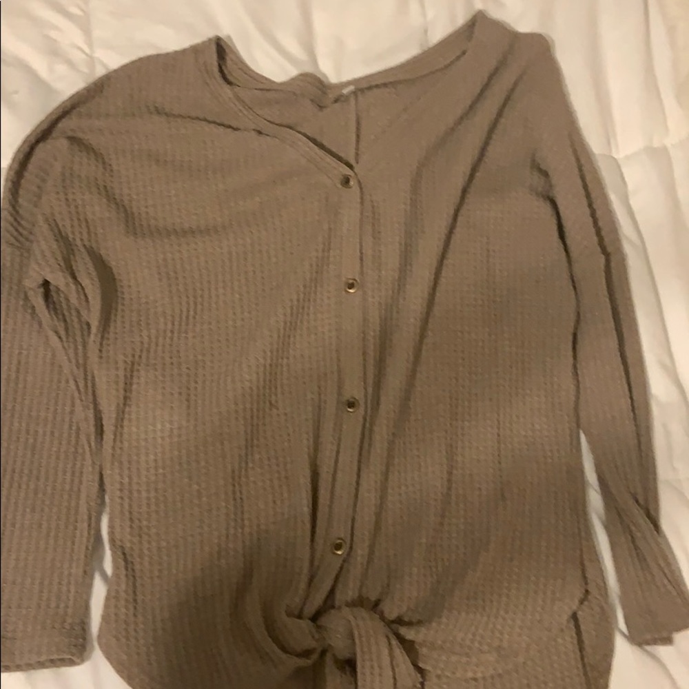 Plum colored sweater
